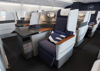 Lufthansa Unveils New A380 Business Class Cabins